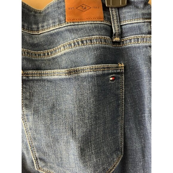 Tommy Hilfiger Jeans Womens Size 10 Tribeca Straight Ankle Denim Medium Wash - Picture 6 of 13